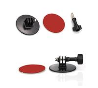 ThtRht Lot de 2 supports adhésifs puissants pour caméra d'action et planche à roulettes pour GoPro DJI Action Insta360, skateboards, longboard, planche de surf, paddleboard, kayak, caméra sous-marine