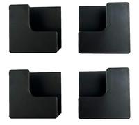 ThtRht Lot de 2 supports de balance de salle de bain - Support mural adhésif intelligent pour balance de poids corporel - Balance numérique précise