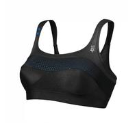 Thuasne - Brassière de Sport Top' Strap Original - Maintien Supérieur - Adaptée pour Sports à Impact Modéré - Bande de Maintien Brevetée - Bretelles Matelassées - Noir, 85 A