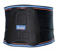 Thuasne Sport - Ceinture de Soutien Lombaire - Lombalgie, Entorse Discale/Lombaire, Mal de Dos - Baleines Dorsales et Abdominales - Indice de Maintien 4/5 - Dispositif Médical CE - M