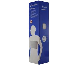 Thuasne Cemen Bande-Ceinture Thoracique Et Abdominale Blanc 25cm x 1,25m Pièce 1