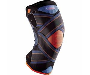 THUASNE Genouillere Novelast Stab.4 - Mixte - Noir / Bleu / Orange - taille S- modèle 2026