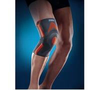 THUASNE Genouillere Rotulienne Renf Stab.3 - Mixte - Gris / Orange - taille S- modèle 2025