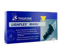 Thuasne Ligaflex Manu Attelle Immobilisation Poignet-Pouce T1 Gauche Noir 1 Pièce