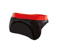 Thuasne - Slip de Sport Homme Tech Confort - Coutures Plates - Réduction des Frottements - Tissu Aéré, Fin et Souple - Noir, XL