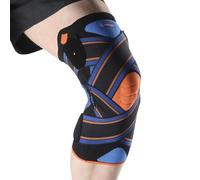 Thuasne - Genouillère stabilisatrice rotulienne - Genouillère Strapping Novelastic Noir - Taille XL Noir XL