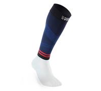 Thuasne - Up Activ Compression Calf Sleeve Normal - Manchons de compression Noir / Bleu Foncé / Rouge - M