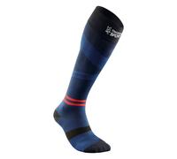 Thuasne - Up Activ Compression Socks High - Chaussettes de compression Noir / Bleu Foncé / Rouge - M / 35 - 38