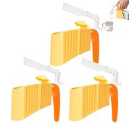 THUCHENYUC Clip for Carton De Lait Réutilisable Anti-Fuite avec Poignée, Clip Et Support for Carton De Lait, Scellant Et Poignée for Boîte À Jus Portable, Support Universel(3pcs)