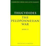 Thucydides Thucydides: The Peloponnesian War Book II (Poche)
