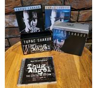 Thug Angel Tupac Shakur Qd3 Collection Box Set - Cd + 2 Films Dvd