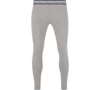 Thug Life Leggings 'Dessa' gris / gris chiné / noir, Taille 5XL