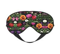 Thug Life Masque doux pour les yeux pour homme et femme avec sangle réglable pour voyage, yoga, sieste, travail