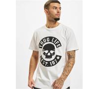 Thug Life T-shirt B.Skull White S