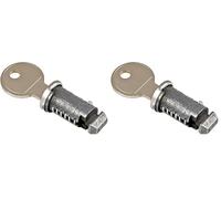 Thule 1500001126 Serrure avec rgenté (Lot de 2)