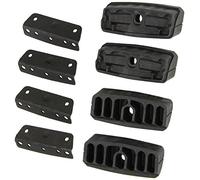 Thule 3069 Kit pour Barres de Toit, Set de 4, Noir