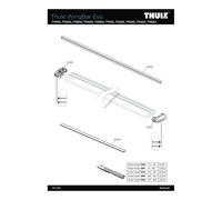 Thule 52993 Guide Wingbar Evo 7113-Thule