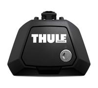 Thule 7104 Evo Barres De Toit Surélevées Avec Pieds De Rail