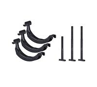 Thule Adaptateur 889500 (8895) pour fixation porte-vélo Aluminium Noir