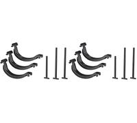 Thule 889800 Bike Square Bar Adaptateur (Lot de 2)