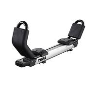 Thule 898000 Porte-Kayak Hullavator Pro 898 à Fixer sur Barre de Toit, Gris/Noir