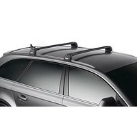 Thule 959320 Barres de Toit WingBar Edge (L) 9593B en alu pour véhicule Muni de Points de Fixations ou de Rails intégrés - Noir Longueur 97,6 cm