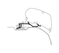 Thule Adaptateur pour Fiat Ducato H2 à partir de 07/2006 375-400 cm