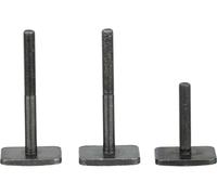 Thule Ttrack Adapter Proride 30x24 Mm Spare Part Noir 30 x 24 mm Black