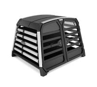 Thule Allax Double Cage Chien pour Voiture Black/Aluminum, M