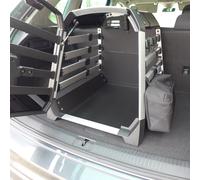Thule Allax L Compact Hundebox Aluminium Noir/Argent, Coffre, 45kg