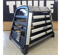 Thule Boîte transport chien Allax L Compact 770003 Noir/Argent 45 kg