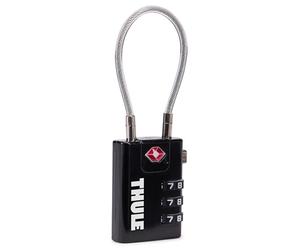 Thule Câble antivol TSA - Locks Bagages Zippers - Verrou conforme à la norme TSA pour bagages et sacs