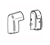 Caches d'extrémité droit et gauche blancs pour store Thule 5200...