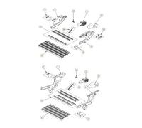 THULE Camping Accessories Arbre Moteur et Bague V10 & V15 THULE-1500603114 Unisex-Adult, Multicolore, Taille Unique
