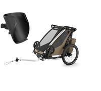 Thule Chariot Cross 1er Single Multisport Remorque À Vélo Faded Khaki...