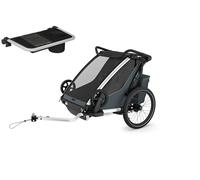 Thule Chariot Cross 2 Places Double Multisport Remorque À Vélo Dark Slate...