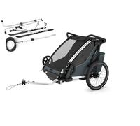 Thule Chariot Cross 2 Places Double Multisport Remorque À Vélo Dark Slate...
