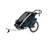 Thule Chariot Cross Remorque Vélo Multisports Majolica Blue, Single
