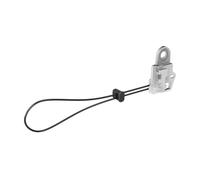 Thule Plaque d’attelage ezHitch™ pour chariot Thule Argenté