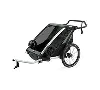 Thule Chariot Lite 2 Remorque Poussette Unisexe Adulte, Agave, Uni