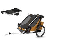Thule Chariot Sport 2 Places Double Multisport Remorque À Vélo Natural Go...