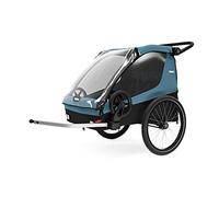 Thule, Courier, Remorque À Vélo De 2 Places, Blu, U, Unisexe-Adulte