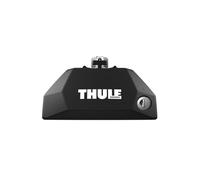 Thule Jeu de pieds Evo Flush Rail 7106 – 4 pieds Noir pour rails de toit intégrés