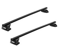 Thule Jeu de pieds Evo Flush Rail 7106 – 4 pieds Noir pour rails de toit intégrés