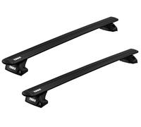 Thule Jeu de pieds Evo Flush Rail 7106 – 4 pieds Noir pour rails de toit intégrés