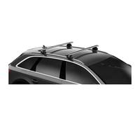 Thule Jeu de pieds Evo Flush Rail 7106 – 4 pieds Noir pour rails de toit intégrés