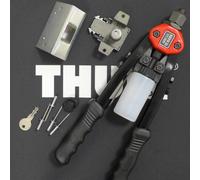 Thule Kit Serrure 855 Oks + Boîtier Pour Coffre De Toit + Pince À Rivets