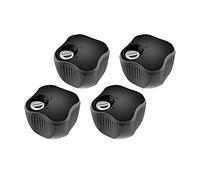 Thule Lockable Knob Poignée Verrouillable Black, 4-pack