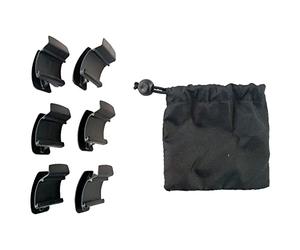 THULE Lot de 19 clips de protection contre la pluie avec sac d'ancrage, sport, multicolore (multicolore), simple