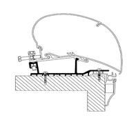 Thule Omnistor adaptateur Hobby série 6/9 2009-2013